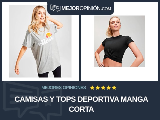 Camisas y tops Deportiva Manga corta