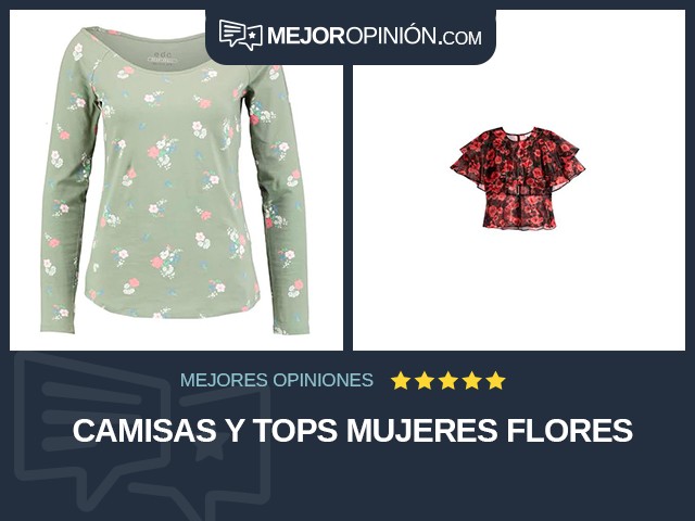 Camisas y tops Mujeres Flores