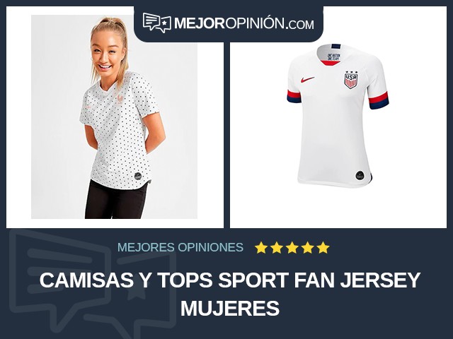 Camisas y tops Sport Fan Jersey Mujeres