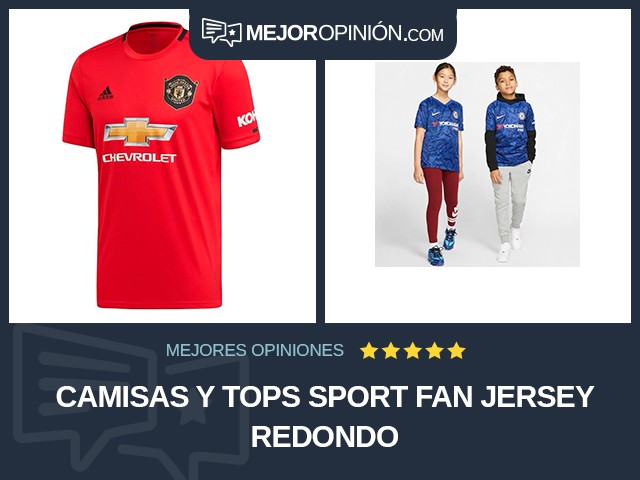 Camisas y tops Sport Fan Jersey Redondo