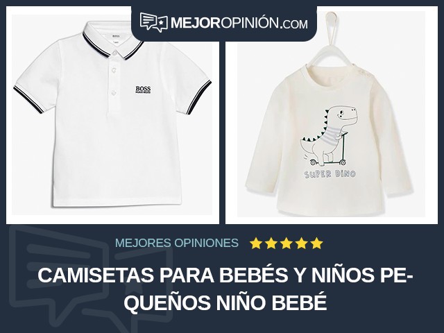 Camisetas para bebés y niños pequeños Niño Bebé