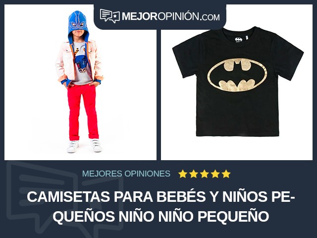 Camisetas para bebés y niños pequeños Niño Niño pequeño