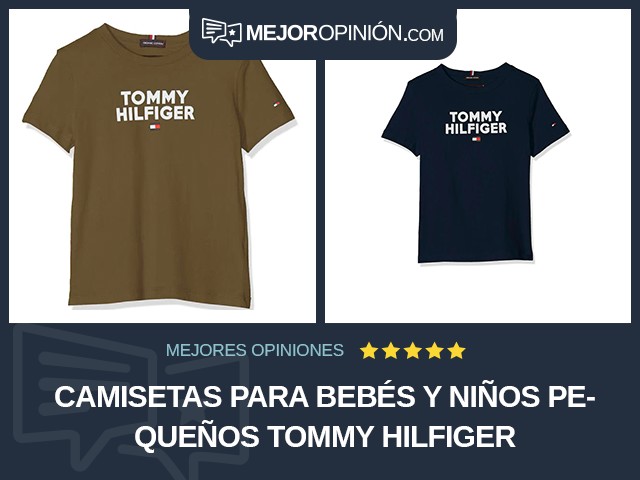 Camisetas para bebés y niños pequeños Tommy Hilfiger