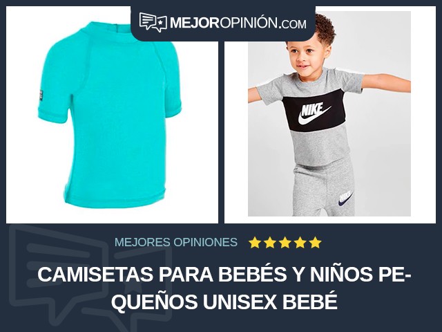 Camisetas para bebés y niños pequeños Unisex Bebé