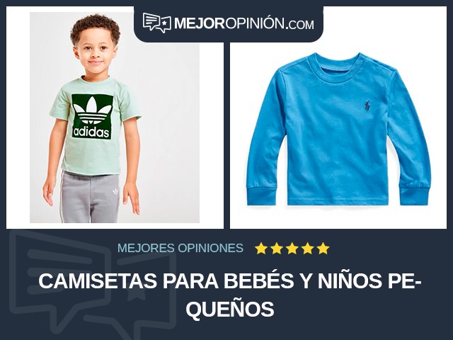 Camisetas para bebés y niños pequeños