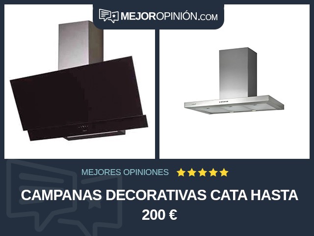 Campanas decorativas Cata Hasta 200 €