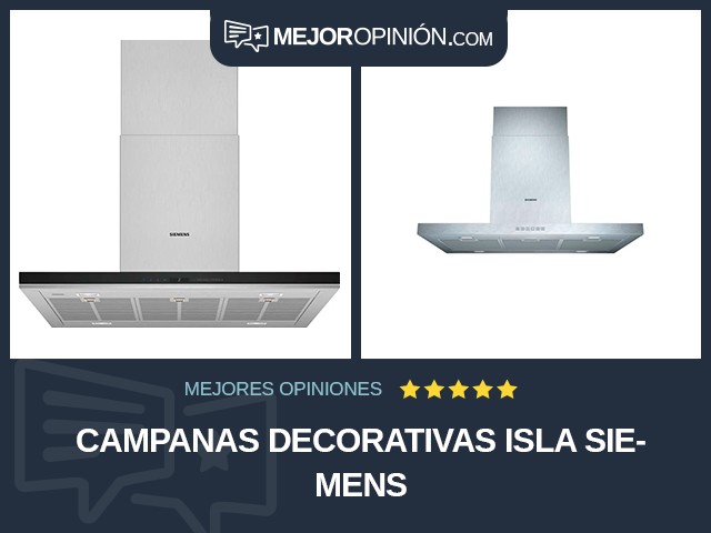 Campanas decorativas Isla Siemens