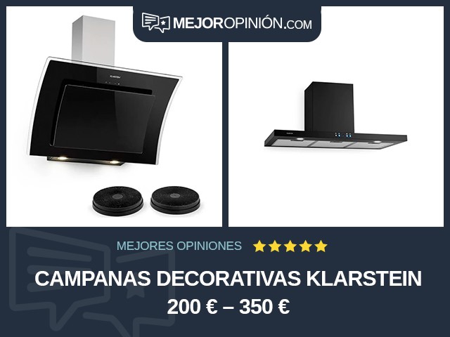 Campanas decorativas Klarstein 200 € – 350 €