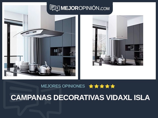 Campanas decorativas vidaXL Isla