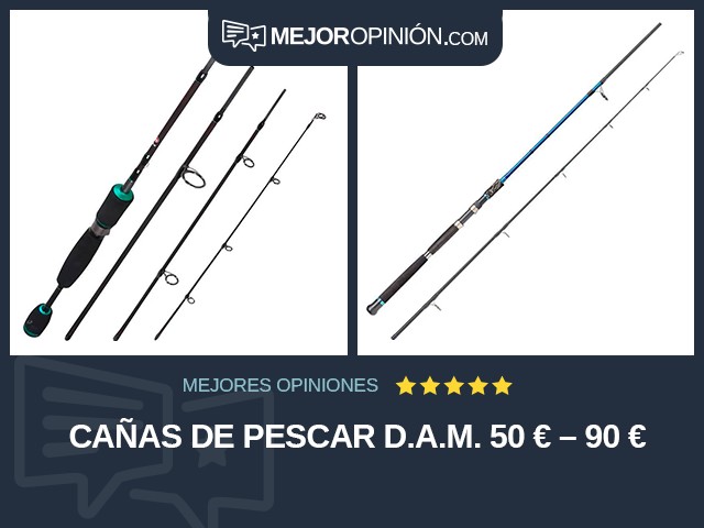 Cañas de pescar D.A.M. 50 € – 90 €