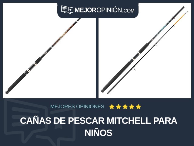 Cañas de pescar Mitchell Para niños