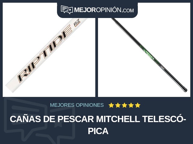 Cañas de pescar Mitchell Telescópica