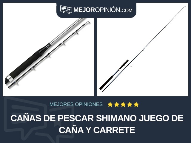 Cañas de pescar Shimano Juego de caña y carrete