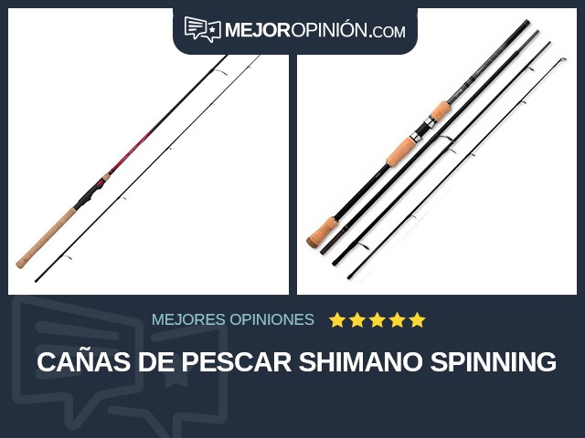 Cañas de pescar Shimano Spinning