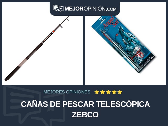 Cañas de pescar Telescópica Zebco