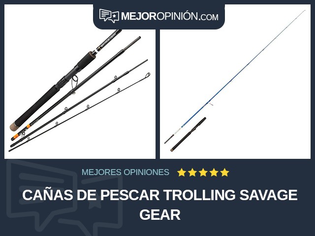 Cañas de pescar Trolling Savage Gear