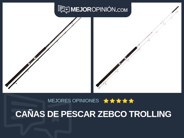 Cañas de pescar Zebco Trolling