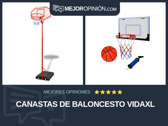 Canastas de baloncesto vidaXL