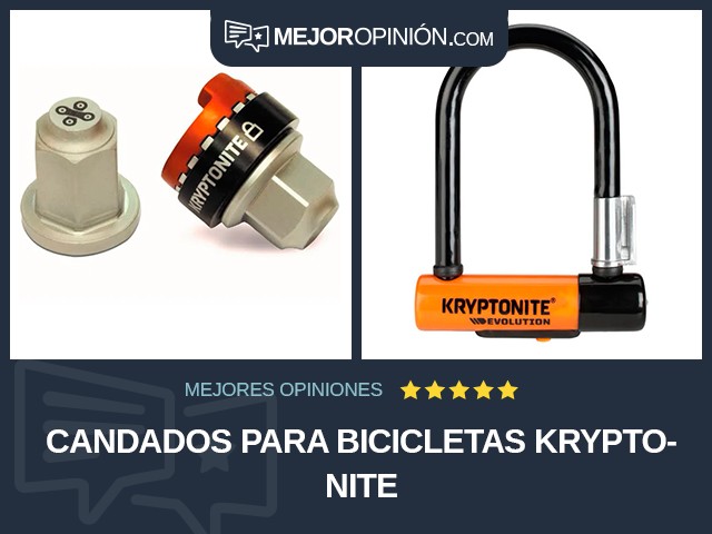 Candados para bicicletas Kryptonite