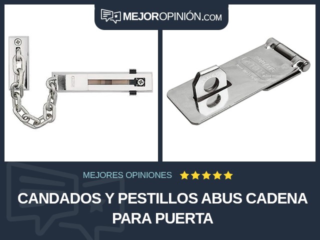 Candados y pestillos ABUS Cadena para puerta