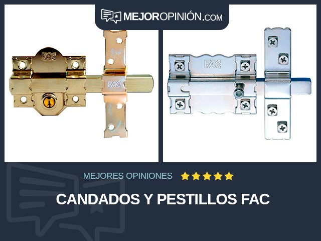 Candados y pestillos FAC