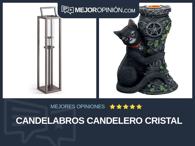 Candelabros Candelero Cristal