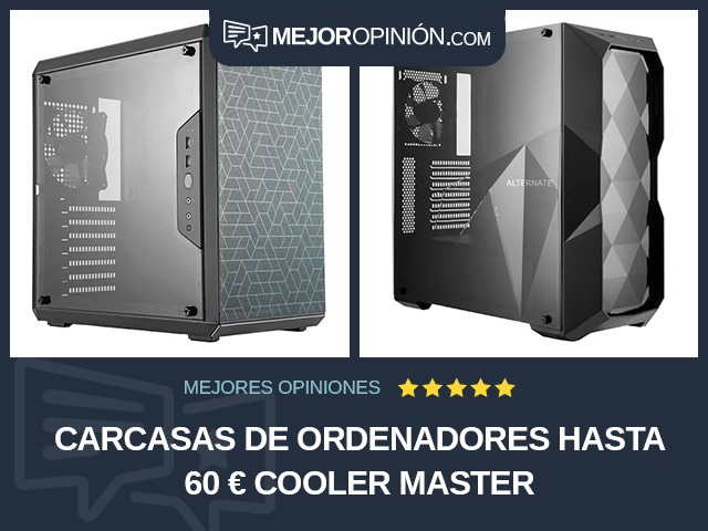 Carcasas de ordenadores Hasta 60 € Cooler Master