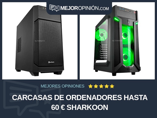 Carcasas de ordenadores Hasta 60 € Sharkoon