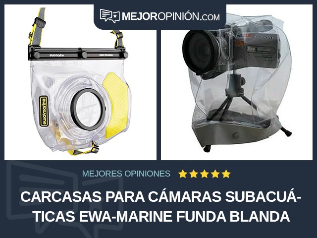 Carcasas para cámaras subacuáticas ewa-marine Funda blanda