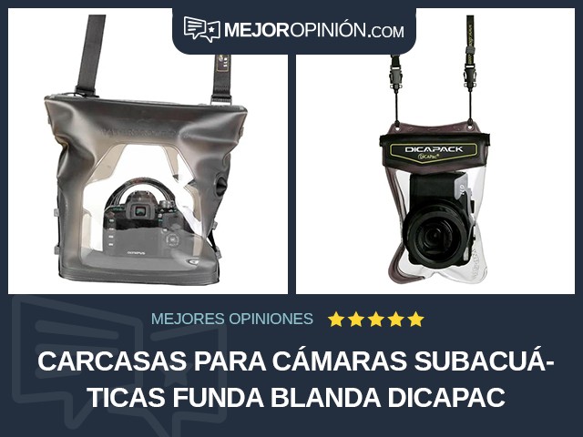 Carcasas para cámaras subacuáticas Funda blanda DiCAPac