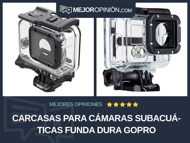 Carcasas para cámaras subacuáticas Funda dura GoPro