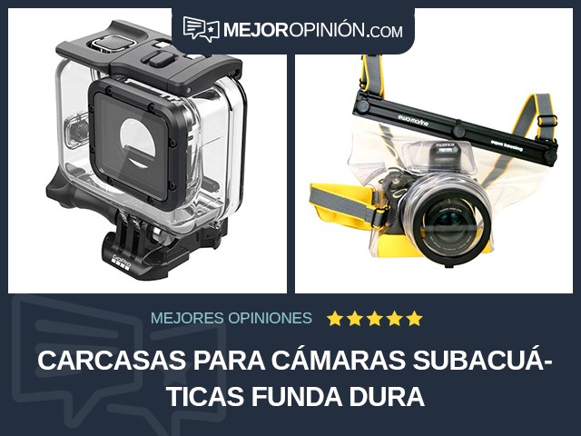 Carcasas para cámaras subacuáticas Funda dura