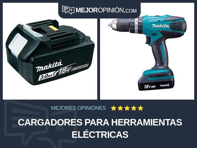 Cargadores para herramientas eléctricas