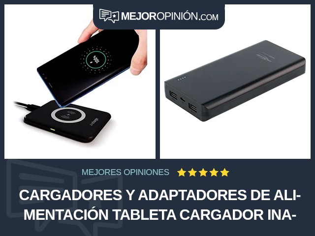 Cargadores y adaptadores de alimentación Tableta Cargador inalámbrico