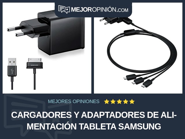Cargadores y adaptadores de alimentación Tableta Samsung