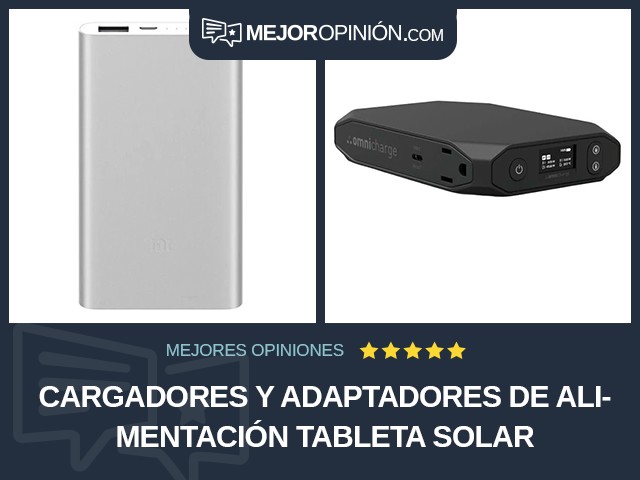 Cargadores y adaptadores de alimentación Tableta Solar