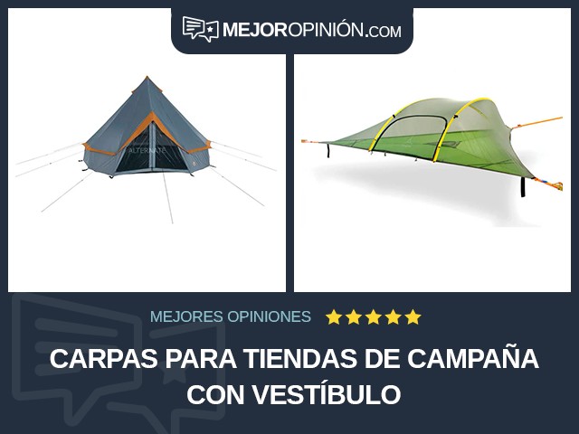 Carpas para tiendas de campaña Con vestíbulo