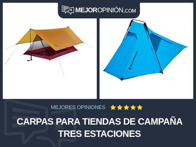 Carpas para tiendas de campaña Tres estaciones