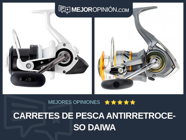 Carretes de pesca Antirretroceso Daiwa