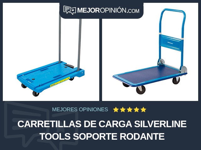 Carretillas de carga Silverline Tools Soporte rodante