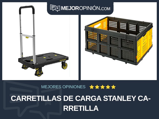 Carretillas de carga STANLEY Carretilla