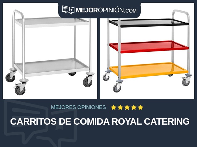 Carritos de comida Royal Catering