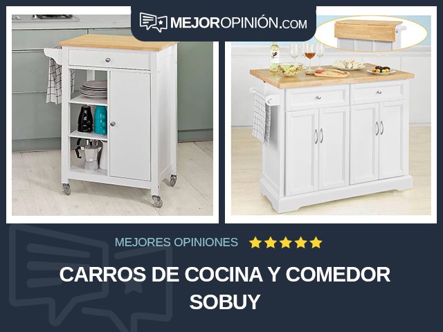 Carros de cocina y comedor SoBuy