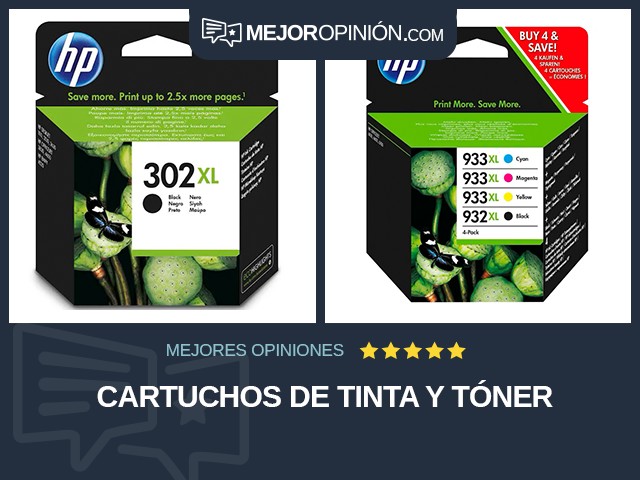 Cartuchos de tinta y tóner