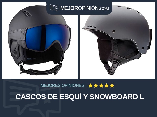 Cascos de esquí y snowboard L