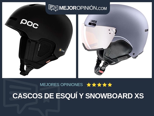 Cascos de esquí y snowboard XS