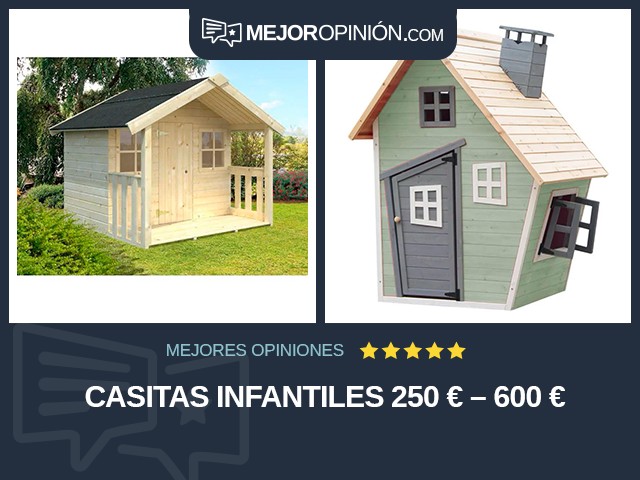 Casitas infantiles 250 € – 600 €