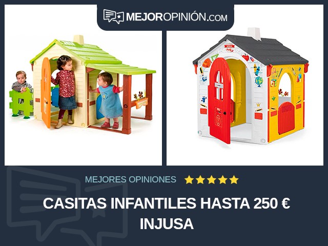 Casitas infantiles Hasta 250 € Injusa