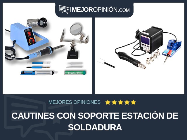 Cautines Con soporte Estación de soldadura