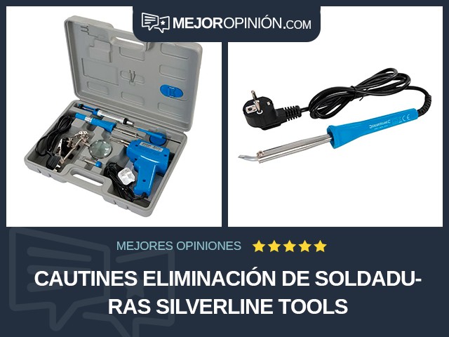 Cautines Eliminación de soldaduras Silverline Tools